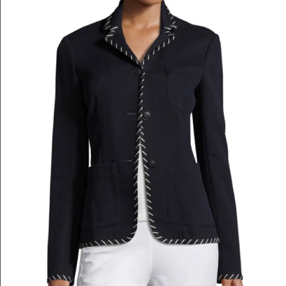 Rag & Bone Redgrave Whipstitch 3 Button Blazer